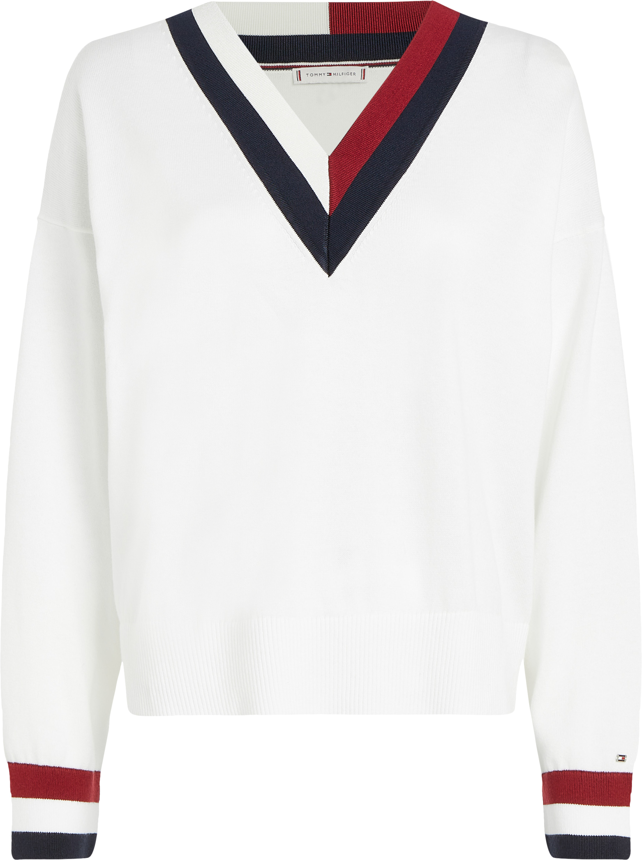 TOMMY HILFIGER 스웨터 화이트